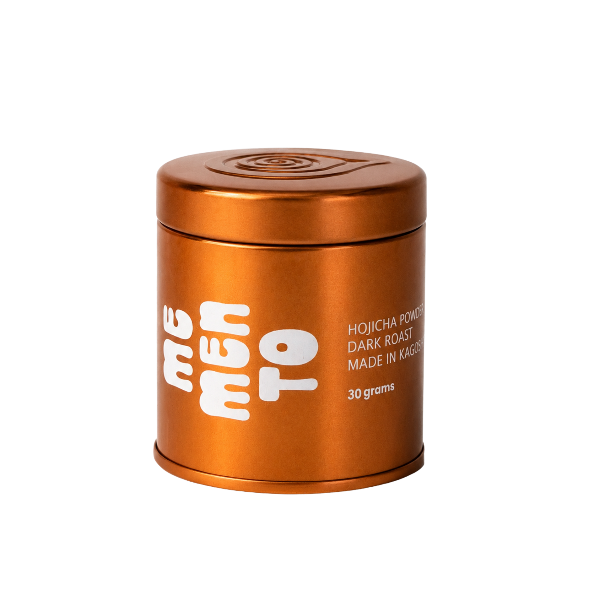 Memento Matcha Dark Roast Hojicha tin