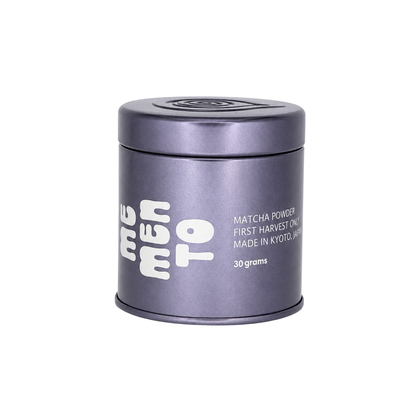 Memento Matcha First Harvest Okumidori single-cultivar matcha tin