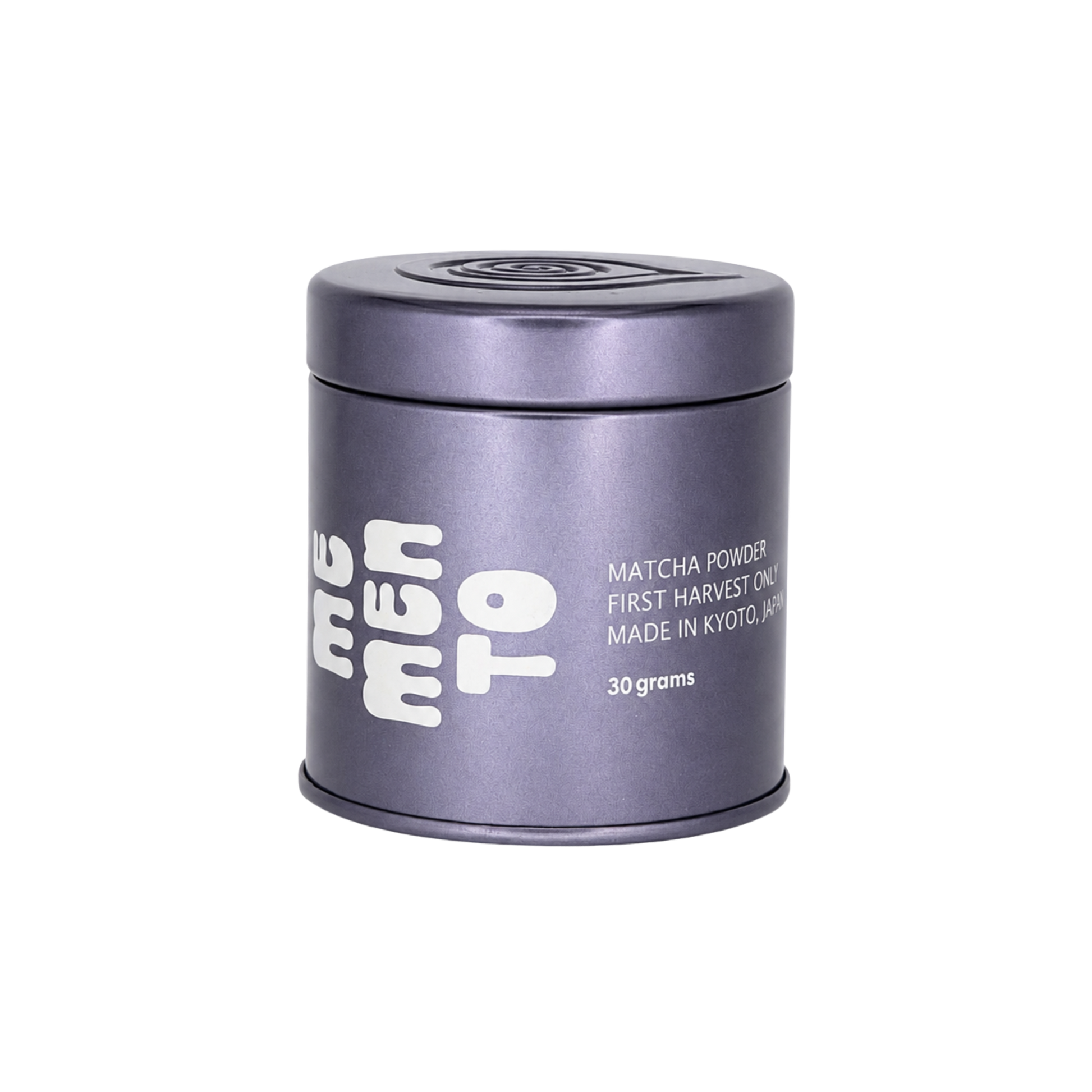 Memento Matcha First Harvest Okumidori single-cultivar matcha tin